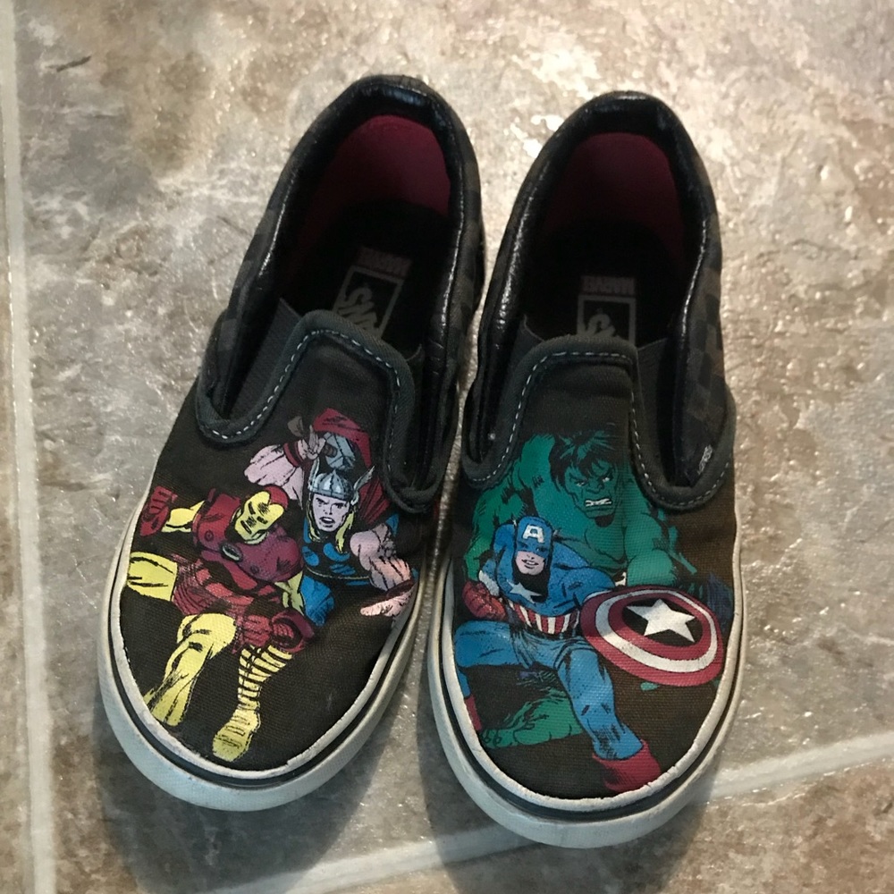 Marvel vans toddler